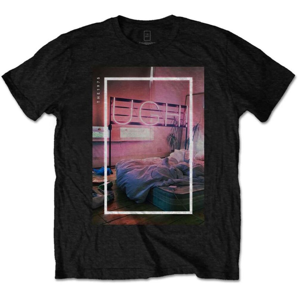 The 1975 Unisex Adult Ugh Cotton T-Shirt / Black